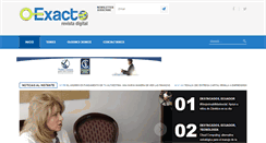 Desktop Screenshot of exactodigital.com